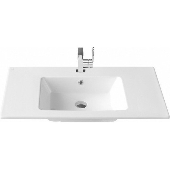 Тумба подвесная с раковиной Opadiris Луиджи 70 см, серый матовый (раковина Ibiza 70, цвет белый) фото 7