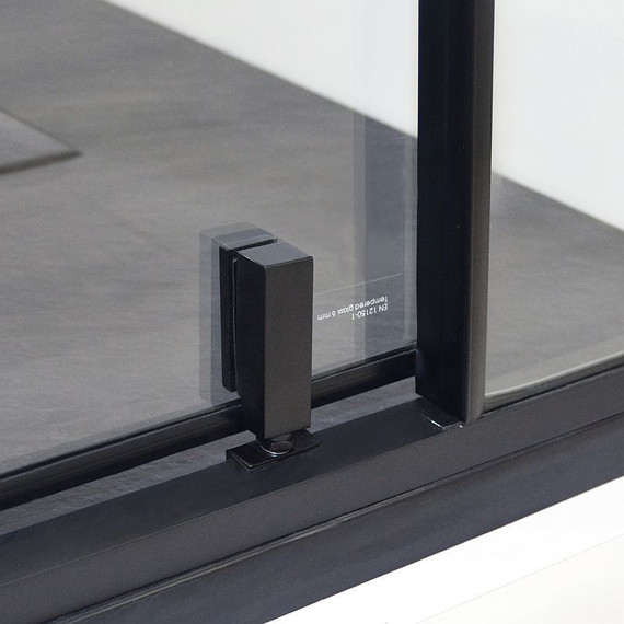 Душевое ограждение WasserKraft Elbe 90x100 см 74P18, черный/прозрачное - 6 Душевое ограждение WasserKraft Elbe 90x100 см 74P18, черный/прозрачное фото 6