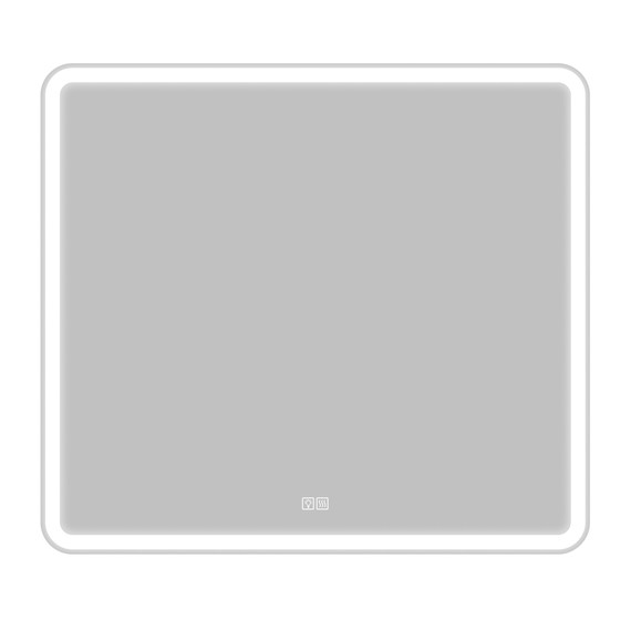 Зеркало BelBagno 90x80 см SPC-MAR-900-800-LED-TCH-WARM фото 