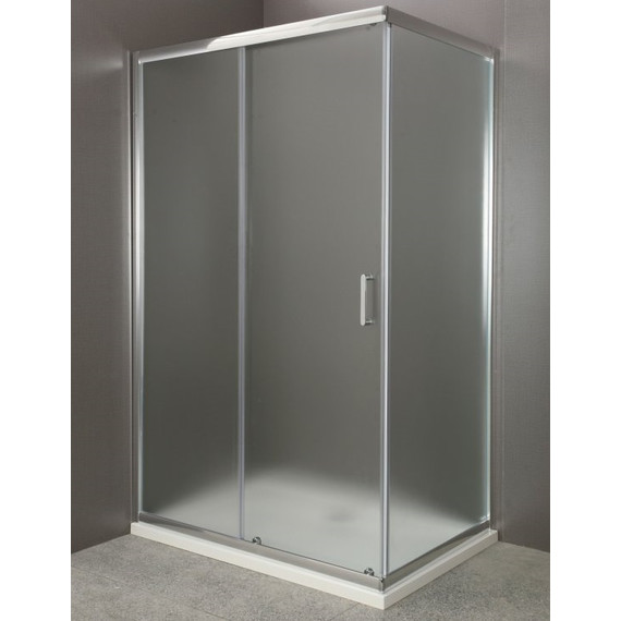 Душевое ограждение BelBagno 120x90 см UNO-AH-1-120/90-P-Cr, хром/текстурное фото 