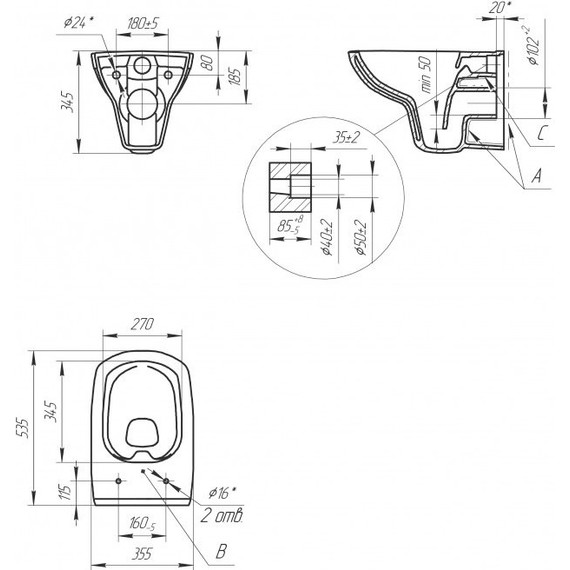 Инсталляция с подвесным унитазом комплект: Grohe Rapid SL 38772001 с подвесным унитазом Cersanit Carina XL Clean On MZ-CARINA-XL-COn-S-DL-E сиденье микролифт, крепление, кнопка смыва хром - 12 Инсталляция с подвесным унитазом комплект: Grohe Rapid SL 38772001 с подвесным унитазом Cersanit Carina XL Clean On MZ-CARINA-XL-COn-S-DL-E сиденье микролифт, крепление, кнопка смыва хром фото 12