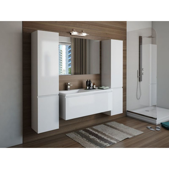 Тумба подвесная с раковиной-столешницей Эстет Dallas Luxe 105 см (1 длинный ящик) L ФР-00009678 - 7 Тумба подвесная с раковиной-столешницей Эстет Dallas Luxe 105 см (1 длинный ящик) L ФР-00009678 фото 7