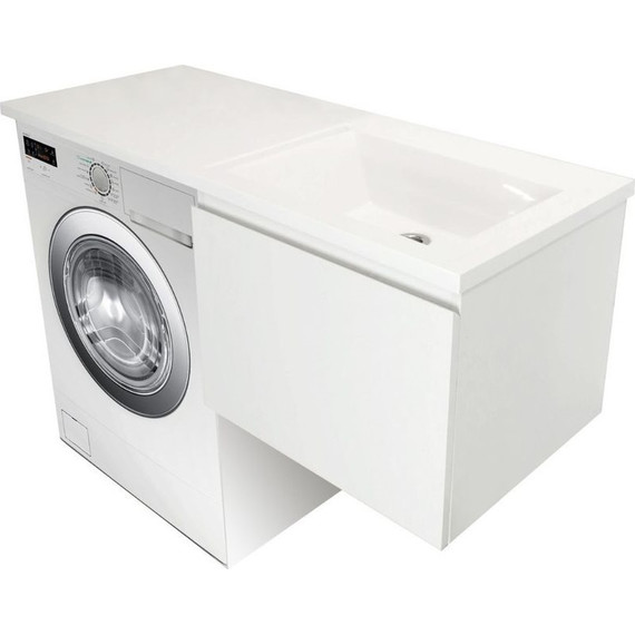 Тумба подвесная с раковиной-столешницей Эстет Dallas Luxe 150 см (1 ящик) R ФР-00009840 фото 2