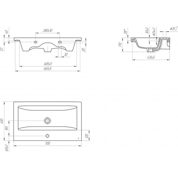 Тумба подвесная с раковиной Cersanit Lara 70 см 64136, орех - 14 Тумба подвесная с раковиной Cersanit Lara 70 см 64136, орех фото 14