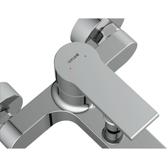 Смеситель для ванны Cersanit Brasko А63021, Цвет производителя: хром - 5 Смеситель для ванны Cersanit Brasko А63021, Цвет производителя: хром фото 5
