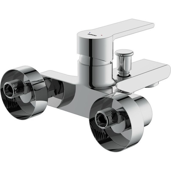 Смеситель для ванны Cersanit Brasko А63021, Цвет производителя: хром - 6 Смеситель для ванны Cersanit Brasko А63021, Цвет производителя: хром фото 6