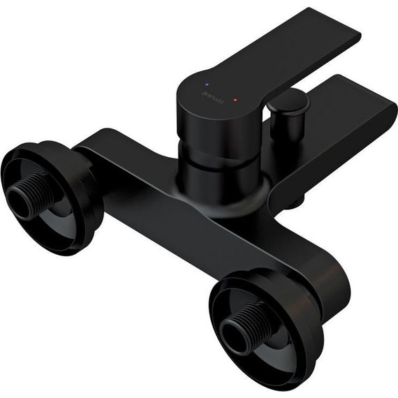 Смеситель для ванны Cersanit Brasko Black А63108, черный, Цвет производителя: чёрный - 7 Смеситель для ванны Cersanit Brasko Black А63108, черный, Цвет производителя: чёрный фото 7