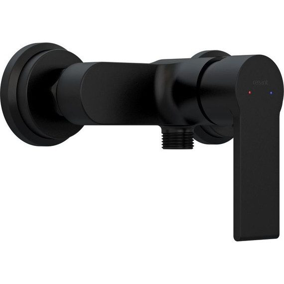 Смеситель для душа Cersanit Brasko Black А63109, черный, Цвет производителя: чёрный фото 7