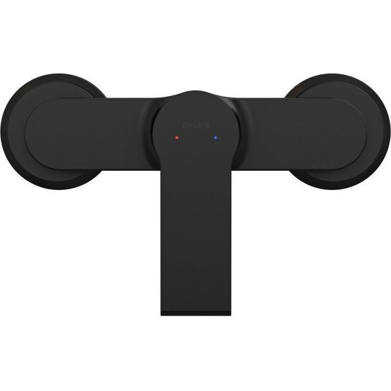 Смеситель для душа Cersanit Brasko Black А63109, черный, Цвет производителя: чёрный фото 9