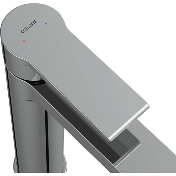 Смеситель для раковины высокий Cersanit Brasko А63024, Цвет производителя: хром фото 5