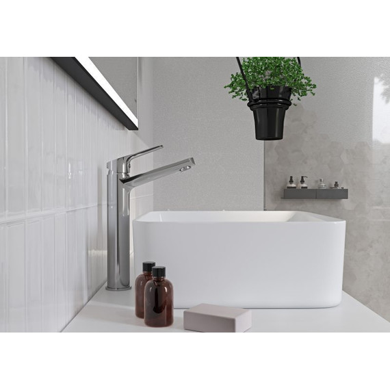 Смеситель для раковины высокий Cersanit Flavis А63038 - 11 Смеситель для раковины высокий Cersanit Flavis А63038 фото 11