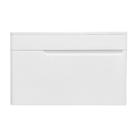 Тумба подвесная с раковиной Эстет Kare Luxe 80 см (1 ящик) ФР-00005718 фото 2