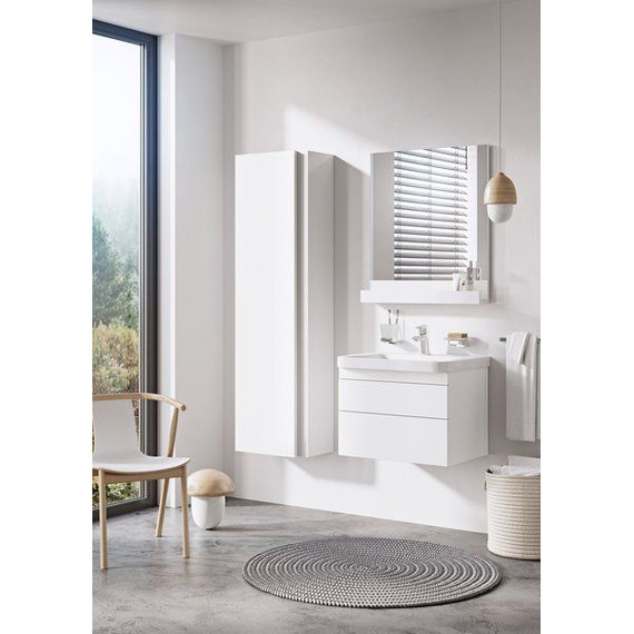 Зеркало Ravak 10° 55 см X000000848, белый фото 2