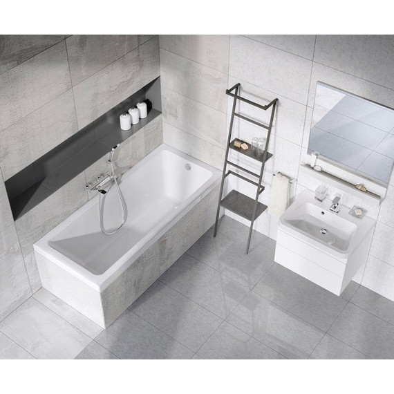 Зеркало Ravak 10° 55 см X000000848, белый фото 3