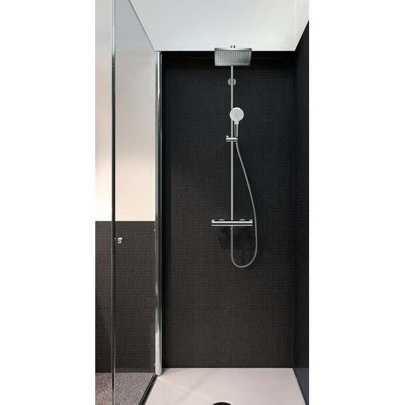 Душевая стойка Hansgrohe Crometta E 240 1jet Showerpipe 27271000 фото 3