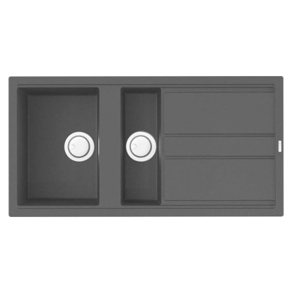 Кухонная мойка Omoikiri Kitagawa 100-2 GB 4993805, графит, Цвет производителя: графит фото 