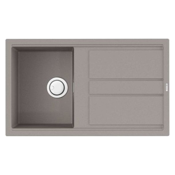 Кухонная мойка Omoikiri Kitagawa 86 GR 4993807, leningrad grey, Цвет производителя: Leningrad Grey фото 