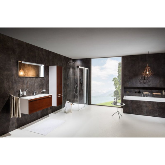 Пенал подвесной Ravak Clear SB 40 см L вишня фото 9