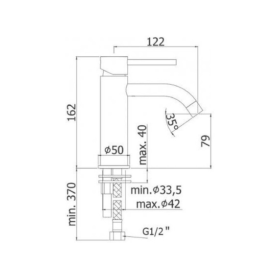 Смеситель для раковины Paffoni Light LIG071BO, белый матовый - 3 Смеситель для раковины Paffoni Light LIG071BO, белый матовый фото 3
