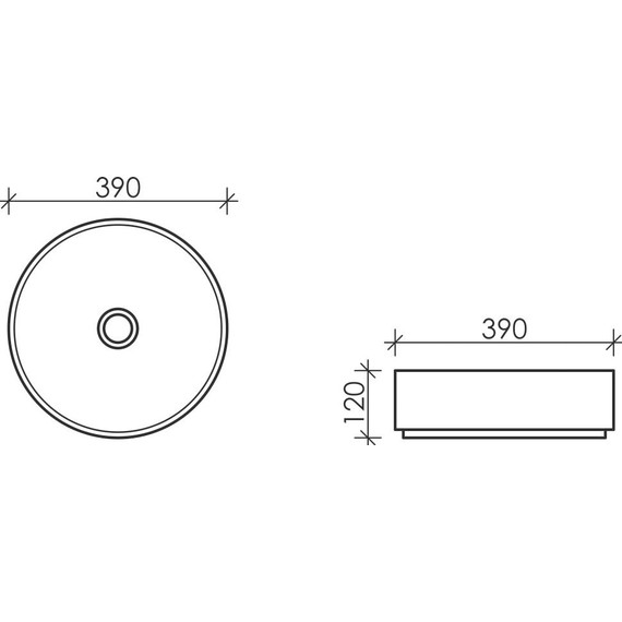Раковина-чаша ceramicanova Element 39 см CN6022MC, капучино матовый - 2 Раковина-чаша ceramicanova Element 39 см CN6022MC, капучино матовый фото 2