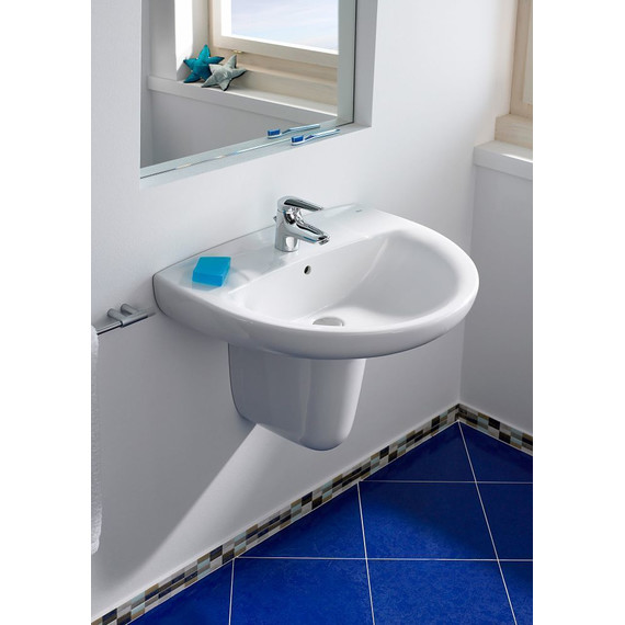 Раковина подвесная Roca Victoria 56 см 32739300Y - 6 Раковина подвесная Roca Victoria 56 см 32739300Y фото 6