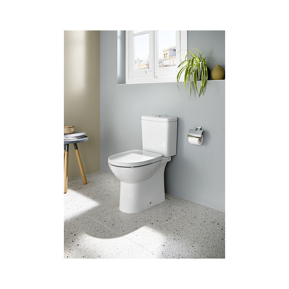 Унитаз-компакт Roca Debba Round Rimless 34299P00Y - 4 Унитаз-компакт Roca Debba Round Rimless 34299P00Y фото 4