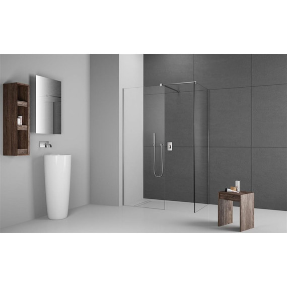 Душевое ограждение Radaway Modo New III 100x90 см (стекло 8 мм), хром/прозрачное - 2 Душевое ограждение Radaway Modo New III 100x90 см (стекло 8 мм), хром/прозрачное фото 2