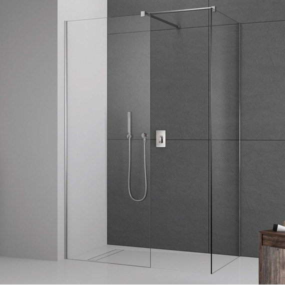 Душевое ограждение Radaway Modo New III 100x75 см (стекло 8 мм), хром/прозрачное фото 