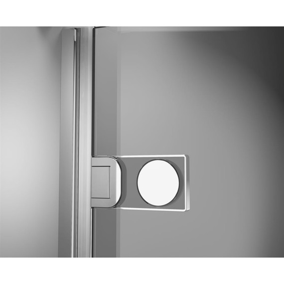 Душевая дверь Radaway Arta DWD 95 см 40L+45R (стекло 8 мм), хром/прозрачное - 3 Душевая дверь Radaway Arta DWD 95 см 40L+45R (стекло 8 мм), хром/прозрачное фото 3