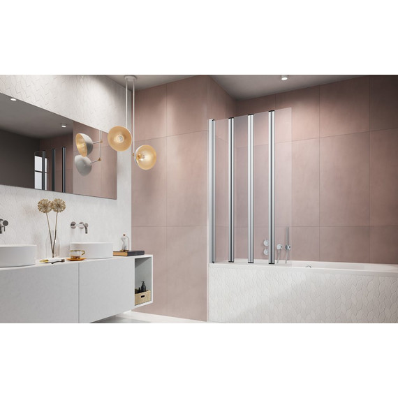 Шторка для ванны Radaway Eos PNW 100 см 1205301-101, хром/прозрачное фото 2