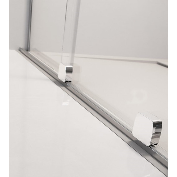 Душевая перегородка Radaway Furo Walk-in 90x200 см 10106488-01-01R (стекло 8 мм), хром/прозрачное фото 3