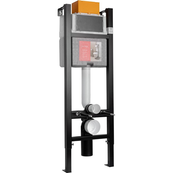 Инсталляция с подвесным безободковым унитазом Jacob Delafon Elite E21755RU-00 - 9 Инсталляция с подвесным безободковым унитазом Jacob Delafon Elite E21755RU-00 фото 9