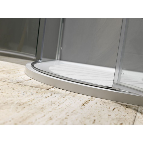 Душевое ограждение Kolpa-San Atlas TKP 100x100 см, хром/прозрачное фото 2