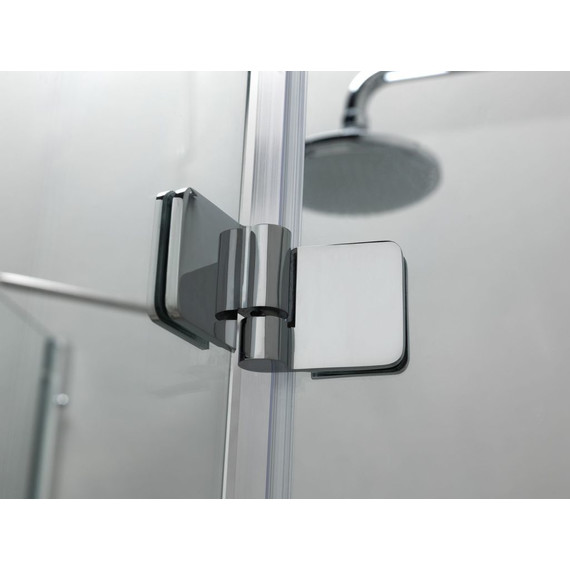 Душевое ограждение Kolpa-San Atlas TKP 100x100 см, хром/прозрачное фото 3