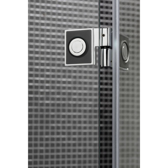 Душевое ограждение Kolpa-San Atlas TKP 90x90 см, хром/прозрачное фото 4