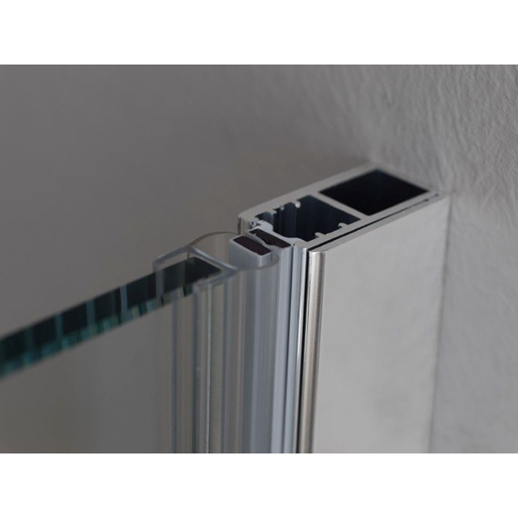 Душевое ограждение Kolpa-San Dorsa TK 120x90 см (стекло 8 мм), хром/прозрачное фото 9