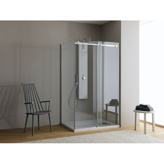 Душевое ограждение Kolpa-San Dorsa TK 140x90 см (стекло 8 мм), хром/прозрачное фото 2