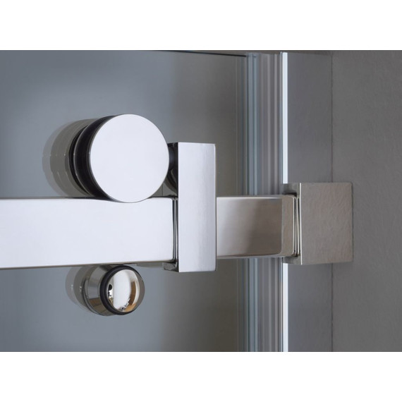 Душевое ограждение Kolpa-San Dorsa TK 140x90 см (стекло 8 мм), хром/прозрачное фото 7