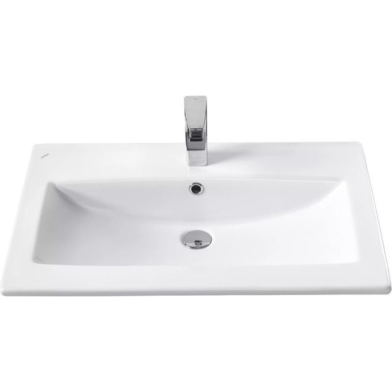 Тумба подвесная с раковиной Акватон Сохо 75 см 1A258101AJA00, графит/дуб веллингтон - 8 Тумба подвесная с раковиной Акватон Сохо 75 см 1A258101AJA00, графит/дуб веллингтон фото 8