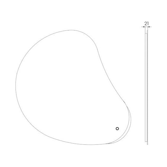 Зеркало Акватон Венто Led 94 см 1A260902VO010 фото 9