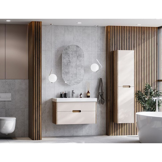 Зеркало-шкаф Акватон Оливия 43 см 1A254502OL010, белый фото 4