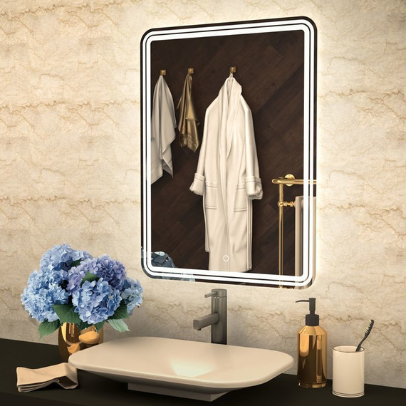 Зеркало Azario Adriana Led 60 см - 3 Зеркало Azario Adriana Led 60 см фото 3