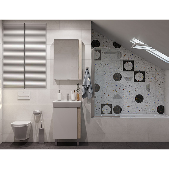 Тумба напольная с раковиной Акватон Кантри 55 см 1A257601AHB20, белый глянцевый/дуб верона - 5 Тумба напольная с раковиной Акватон Кантри 55 см 1A257601AHB20, белый глянцевый/дуб верона фото 5