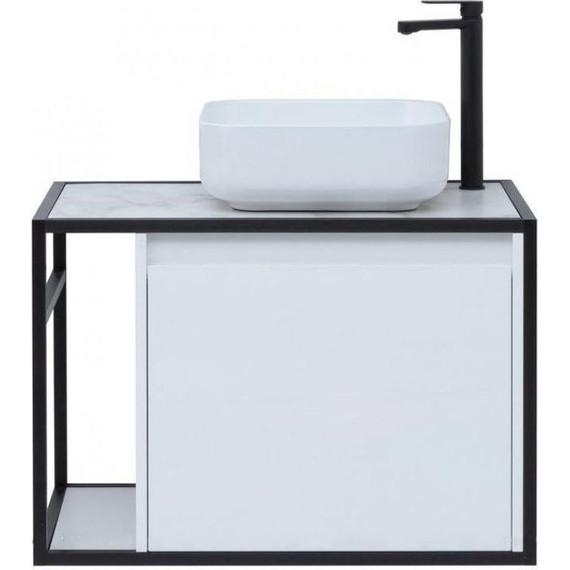 Тумба подвесная со столешницей Aquanet Nova Lite Loft 75 см 261649, белый R фото 7