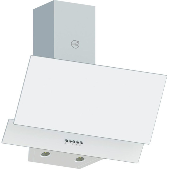 Вытяжка MBS Meryta 150 glass white (белое стекло) фото 