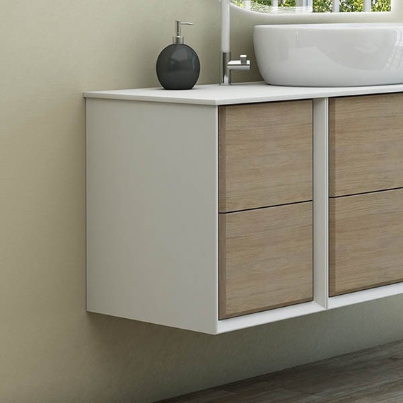 Модуль подвесной Cezares Bellagio 35 см 54719, белый/Rovere Tabacco фото 2