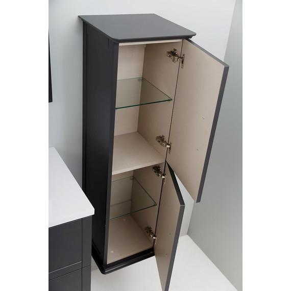 Пенал подвесной Cezares Tiffany 40 см 54964, Nero grafite фото 2