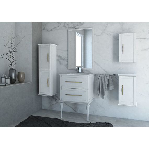 Тумба подвесная с раковиной Cezares Tiffany 60 см 54945, Bianco opaco - 3 Тумба подвесная с раковиной Cezares Tiffany 60 см 54945, Bianco opaco фото 3