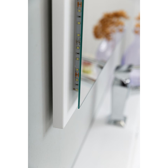 Зеркало Cezares Tiffany Led 98 см 45046, Bianco opaco фото 4