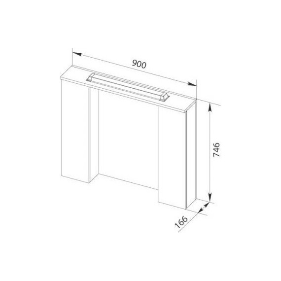 Зеркало-шкаф Aquanet Тиана 90 см 172399, венге/белый фото 5